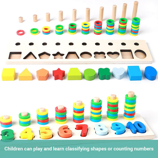 Truboo Digital Shape Pairing Toy Kids Counting Board Children Math Learning