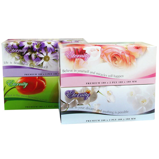 32x Facial Tissues Bulk Tissue Boxes Box 2 Ply Soft White Designs Wholesale