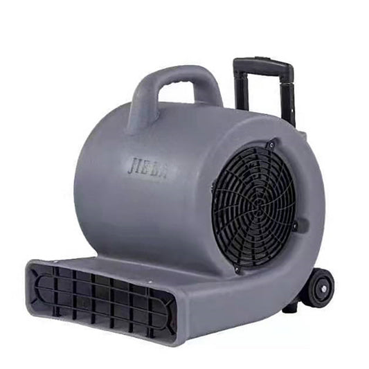 Titan Floor Blower Fan Air Mover Wet Carpet Water Dryer Floor Blower Fan Janitorial BF534 1000W Grey 3-Speed