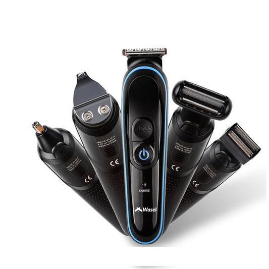 Wasel Electric Shaver Set Hair Clipper Beard Trimmer Cutter Kit Men Razor 5 In 1