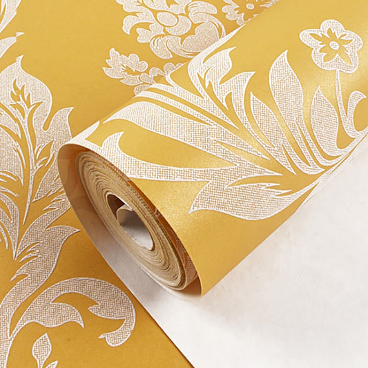 Wasel 3D Luxury Damask Wallpaper Nordic Embossed Texture Paper Roll Bedroom Stic